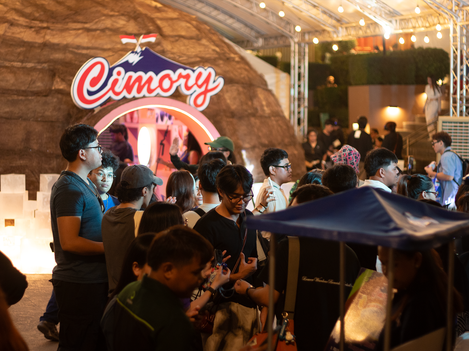 Guests gathered at the Cimory Bites product launch