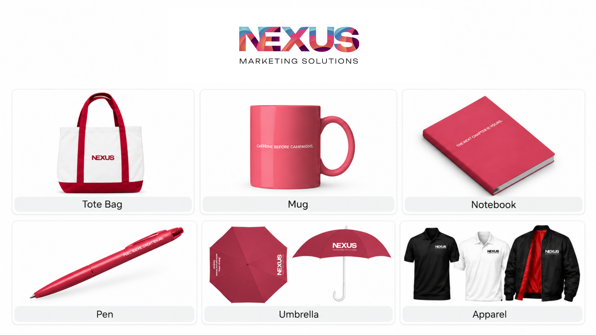 Nexus merchandise preview